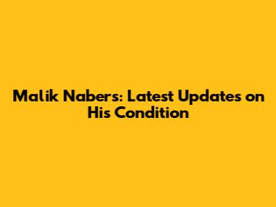 Malik Nabers: Latest Updates on His Condition